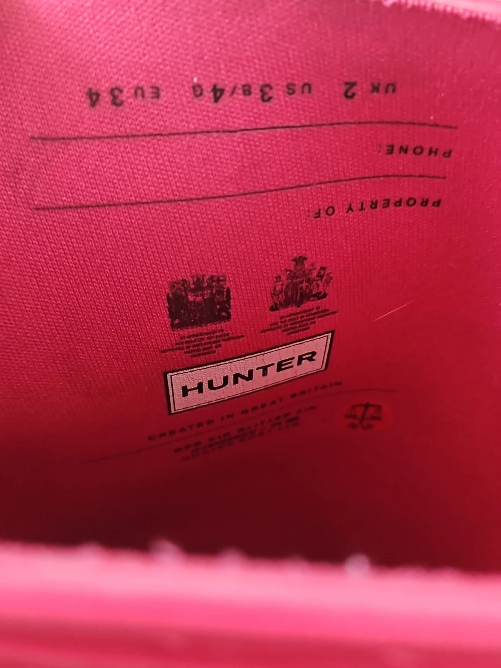 Hunter Girls Pink Glitter Rain Boots 4g Preppy British Girlhood Gorpcore Utility